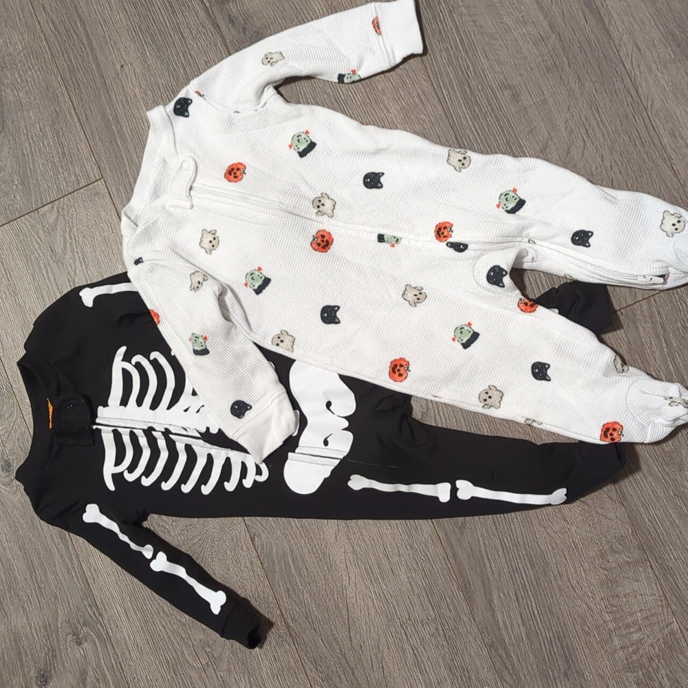 Bundle Infant 6-9 month Halloween Onesies